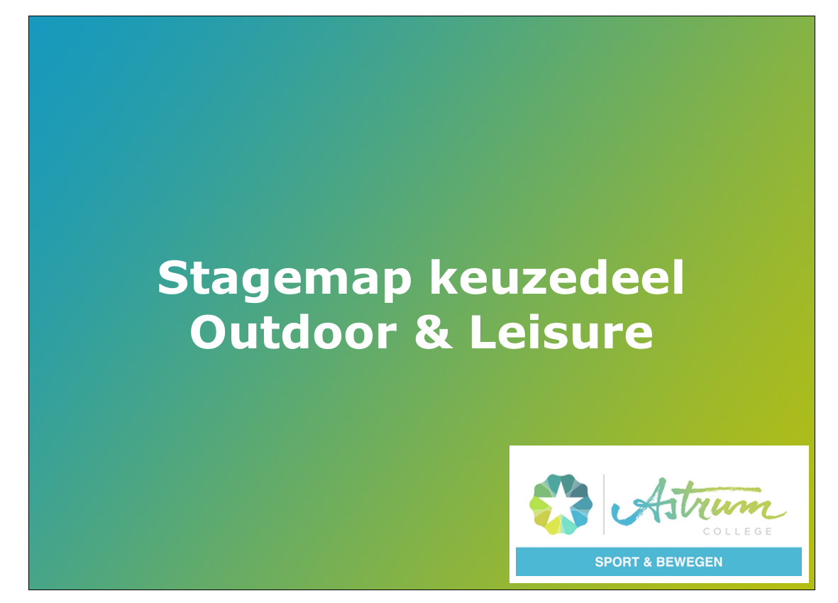 Stagemap Outdoor